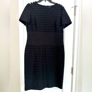 LAUREN Ralph Lauren Women’s Dress Fully Lined Gray Size: 12